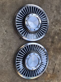 Ford Sedan Hubcaps Two Of Them