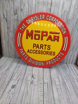 Sign- The Chrysler Corp Mopar sign