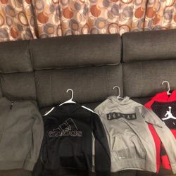 Men's Nike, ,Adidas, Jordan Athletic Clothes (All MEDIUM)