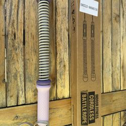 Pair of Black Cordless Battle Ropes 