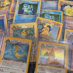 Vintage Pokemon Cards 