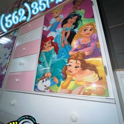 Princess Closet Wardrobe Dresser Ropero Nuevo Bonito Ropero 