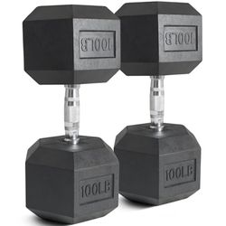 Rubber Dumbbells 