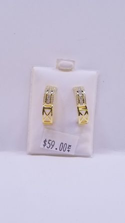 925 Sterling silver opps earing