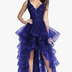 Tulle High Low Any Occasion Dress