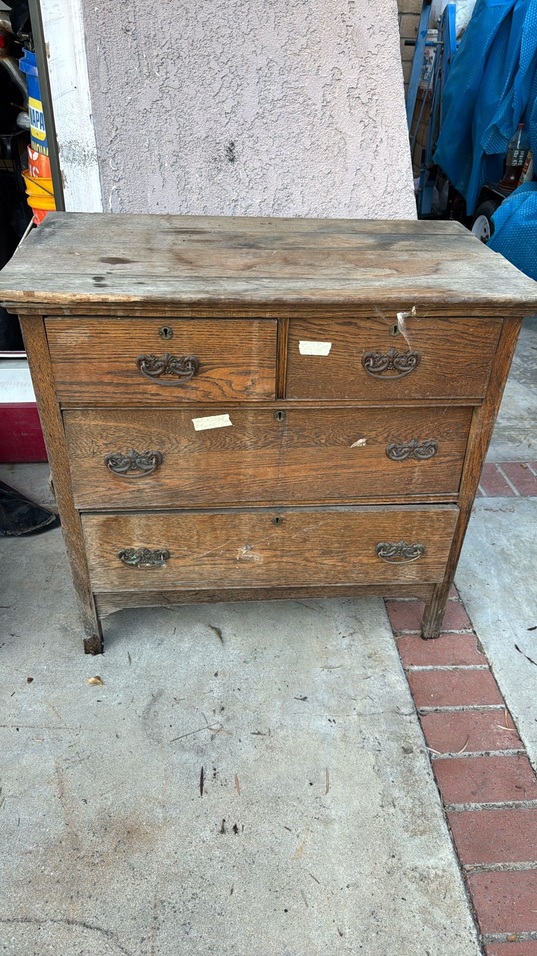 FREE!! Old Antique Dresser - Needs Work