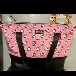 NWT Hello Kitty PINK tote/travel bag