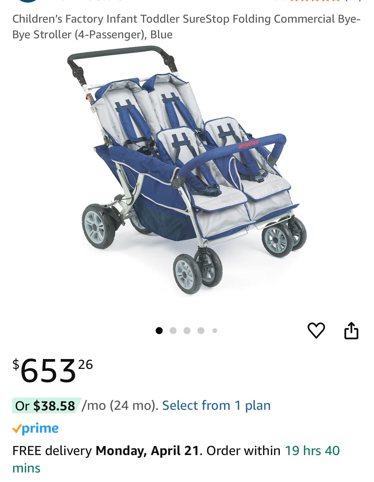 4 Passenger Stroller