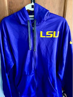 Nike LSU Therma-Fit Zip-Up
