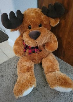 Giant Reindeer Plush!
