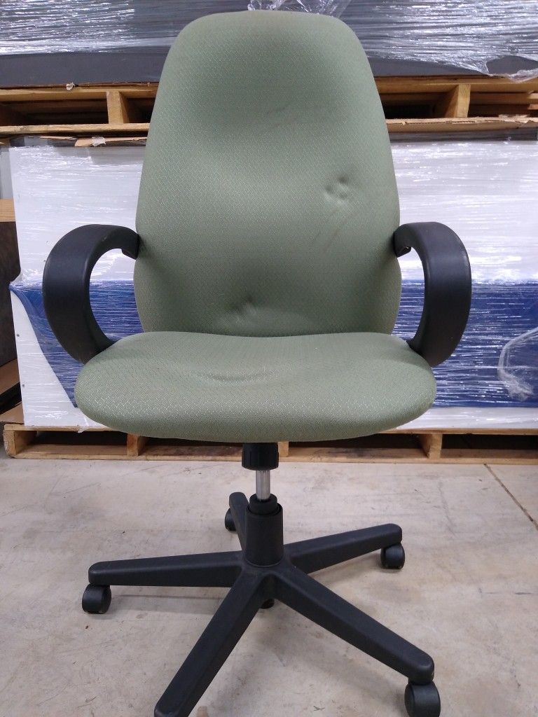 Office Chairs...4 Available In Sage Green