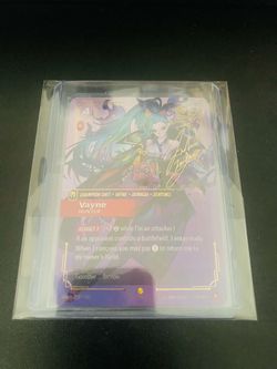 Riftbound Vayne Hunter Sig Spirit Forged