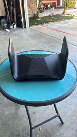 NETGEAR Nighthawk 8-Stream WiFi 6 Router (RAX70) - Security Features, AX6600 Tri-Band Wireless Speed (up to 6.6 Gbps) - Coverage up to 2,500 sq. ft.