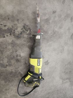 Used Ryobi Corded Reciprocating Saw RJ186V