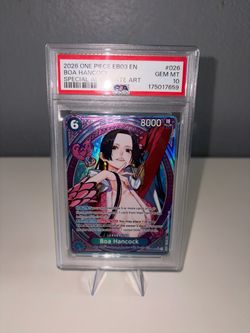 ONE PIECE EB03-026 BOA HANCOCK SP SPECIAL ALT ART PSA 10