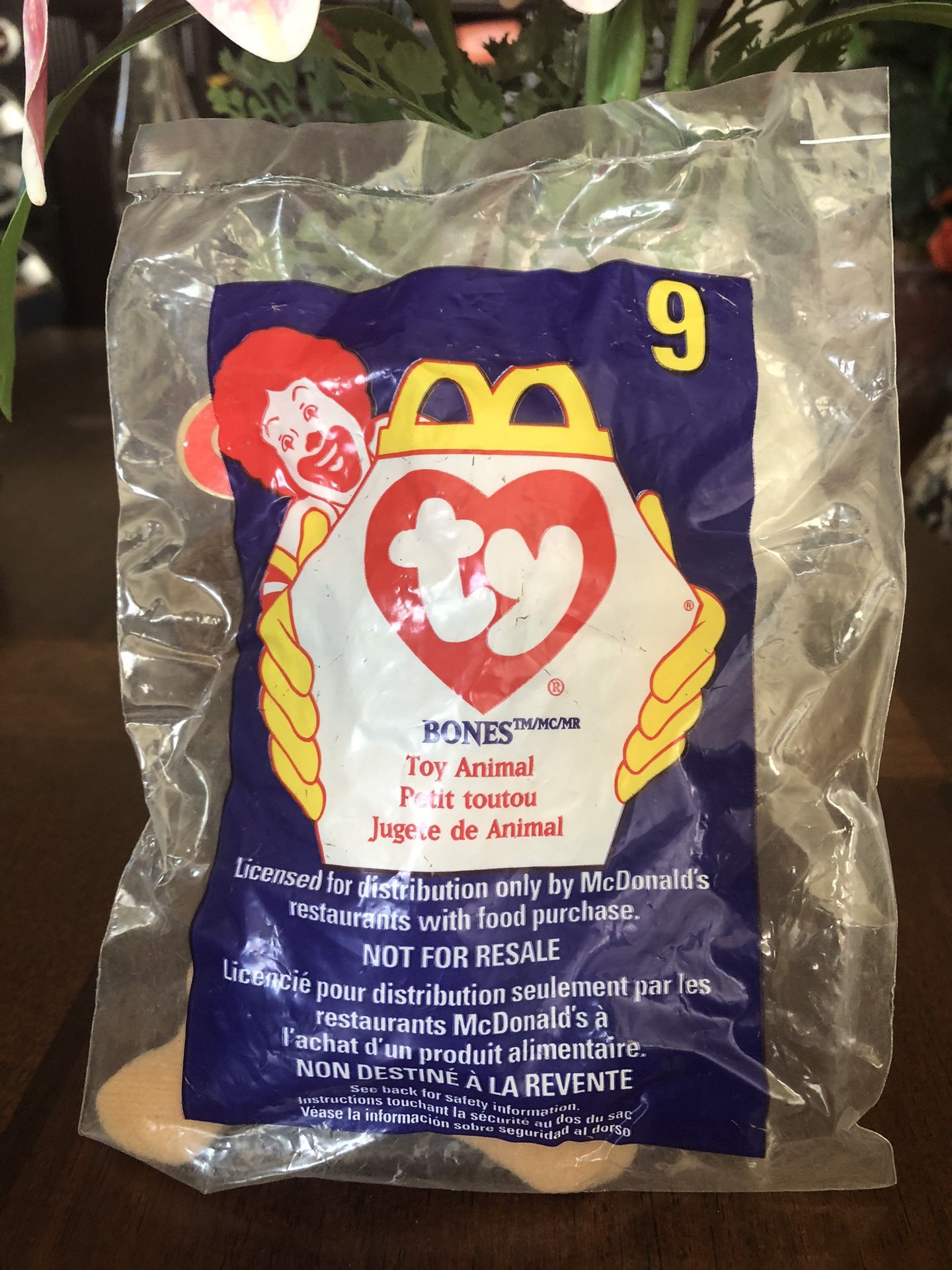 Mc Donald’s Teenie Beanie Babies Bones