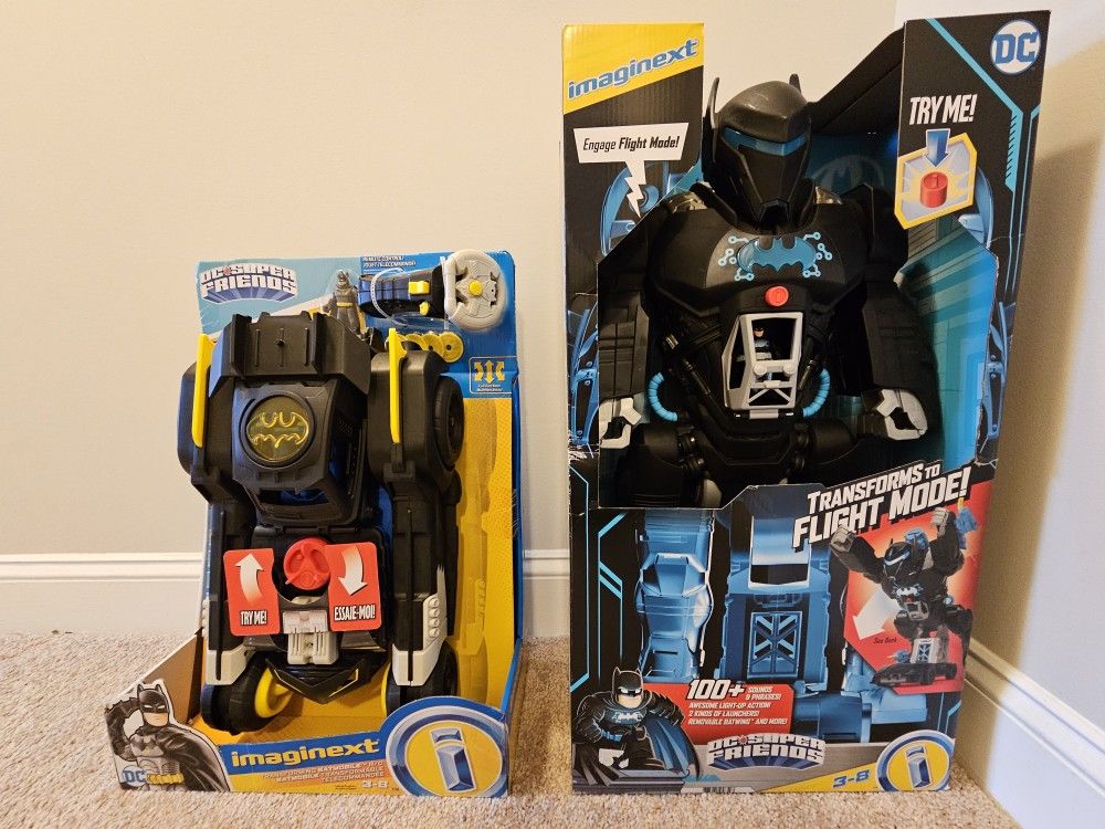 New IMAGINEXT BATMAN And Other Toys