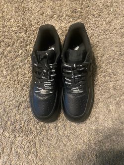 All black Air Force Ones Supremes - Brand New - No box - open to offers