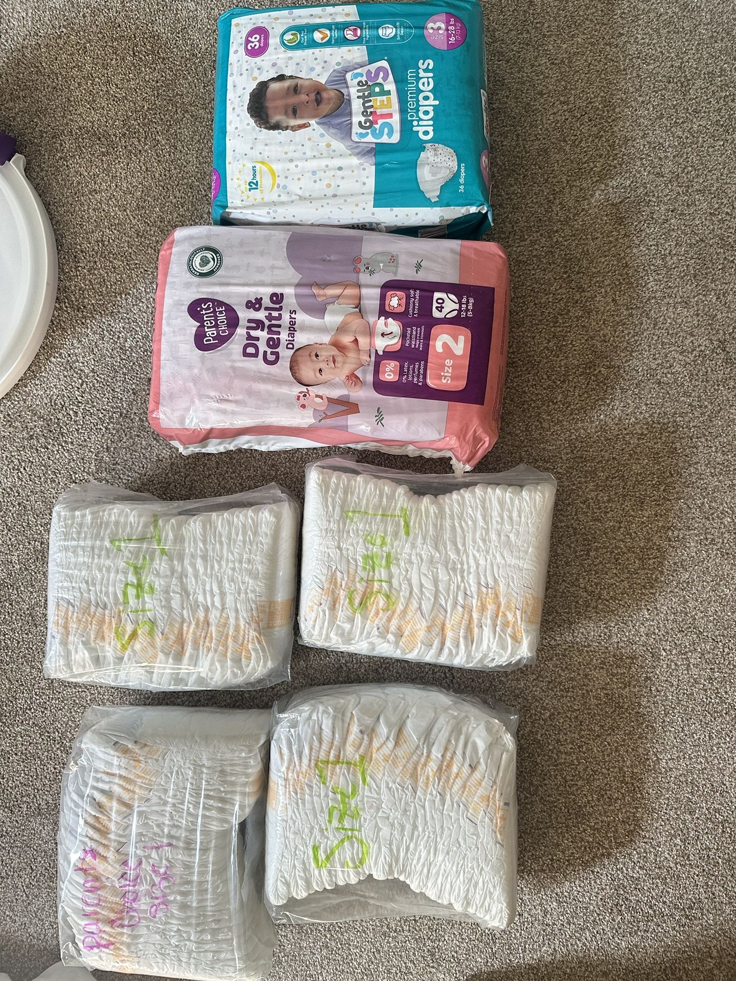 Diapers Bundle - Simple Steps & Parent's Choice