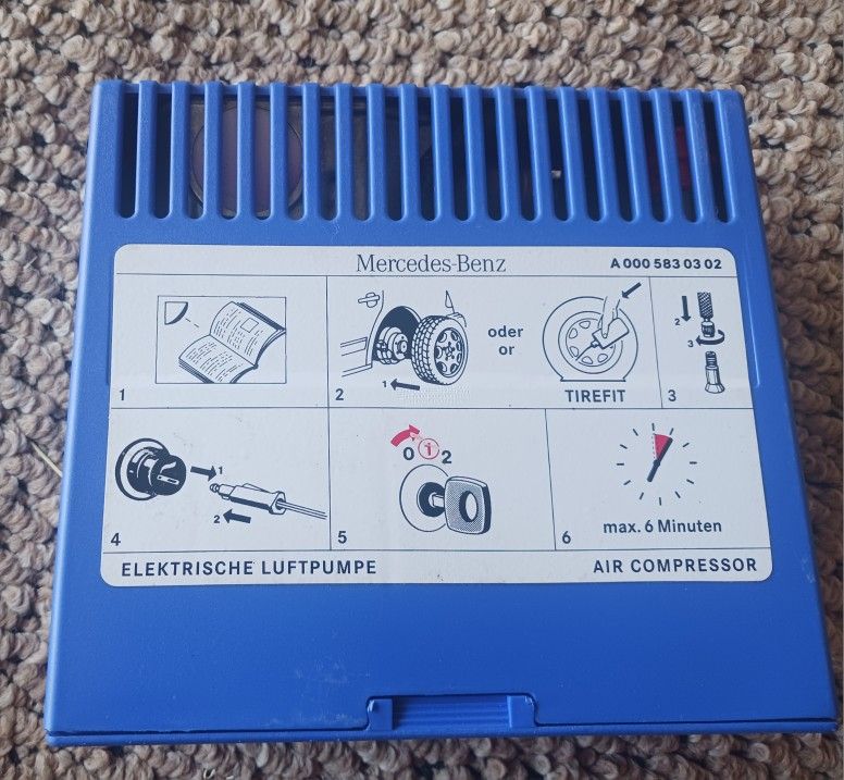 Mercedes SLK 230 EMERGENCY AIR COMPRESSOR KIT