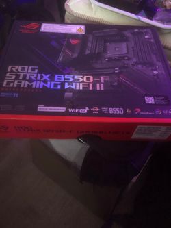 Asus Rog Strix B550-f Gaming WiFi  II Motherboard
