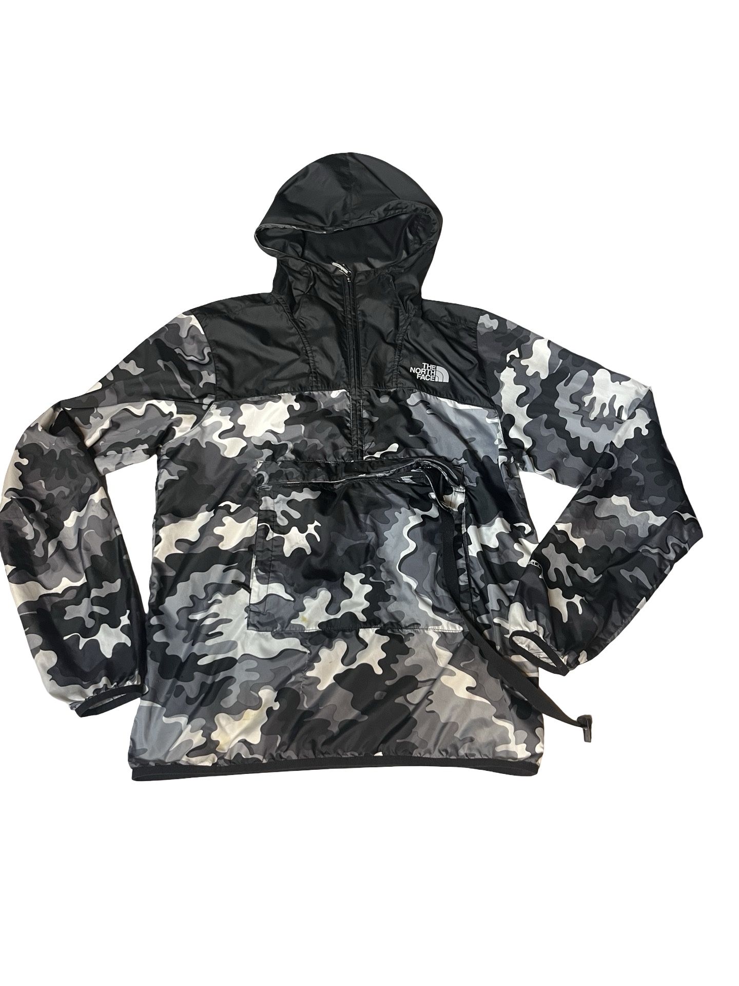 The North Face Windbreaker Reversible Pocket Camo Quarter Zip