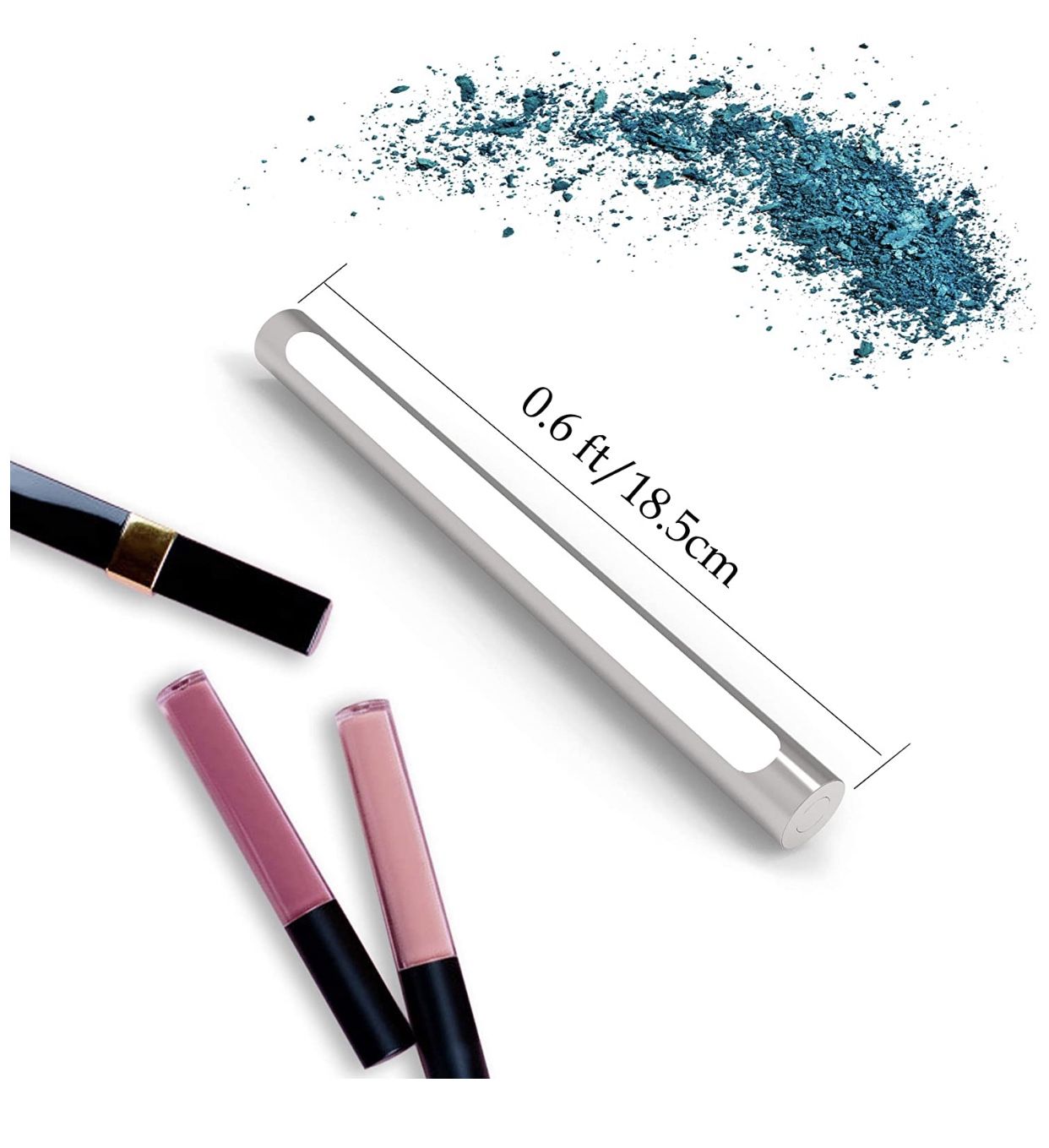 MYPLUS luces de tocador portátiles, luz de maquillaje recargable
