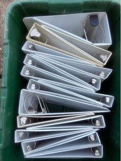 Three ring notebooks