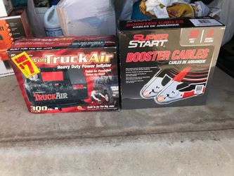 Tire Pump & Booster Cables