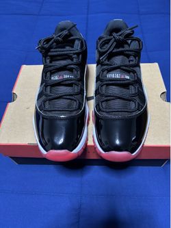 Jordan 11 Retro Low Bred 2025 Size 10.5