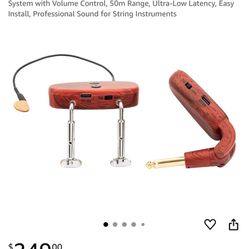 KNA VV-Wi Wireless Violin Viola Pickup