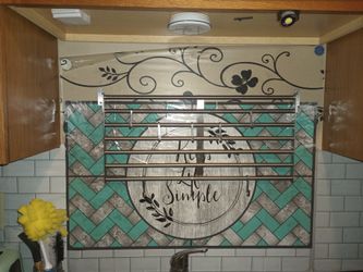 Metal Utensil Or Cup Hanger W Movable Hooks