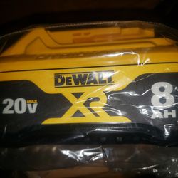 Brand New 20volt Dewalt 8ah Battery 
