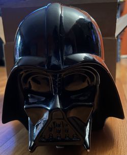 STAR WARS DARTH VADER CERAMIC COIN MONEY PIGGY BANK - VINTAGE FAB LUCASFILM LTD.
