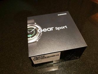 Samsung Gear Sport Black Brand New