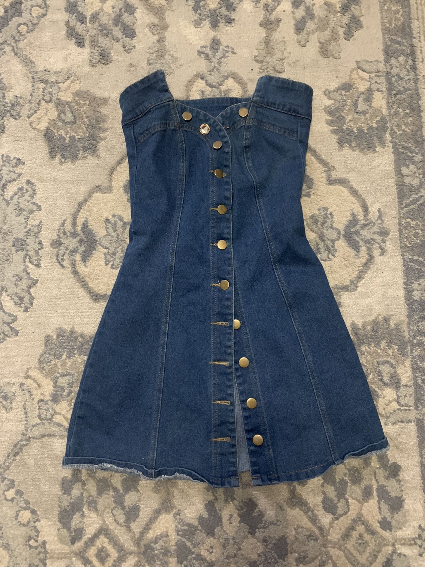 Demin Mini Dress