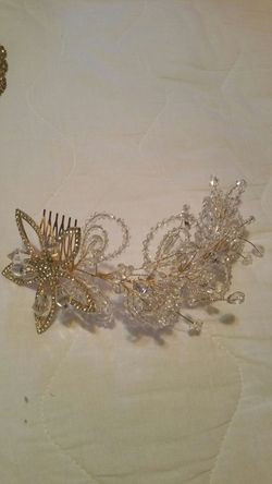 Tocado para novia o quinceñera