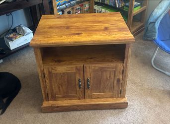 Good used small Entertainment center for sale