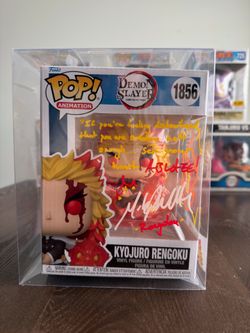 Demon Slayer Funko Pop ( SIGNED)