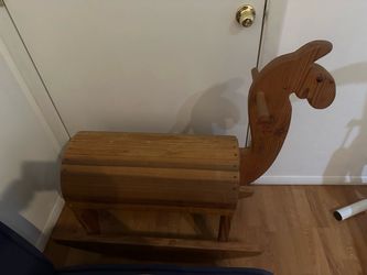 Wooden Rocking Horse