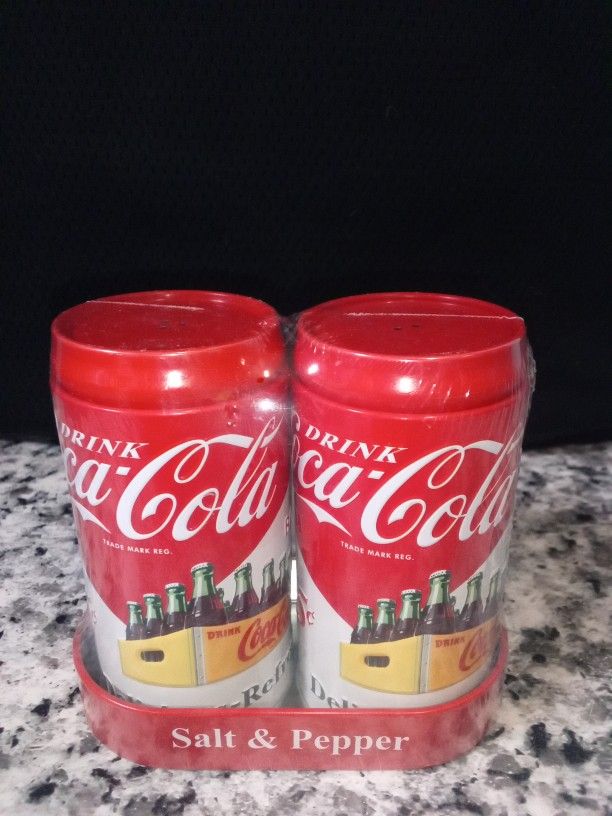 Coca-Cola Salt & Pepper Shaker Set