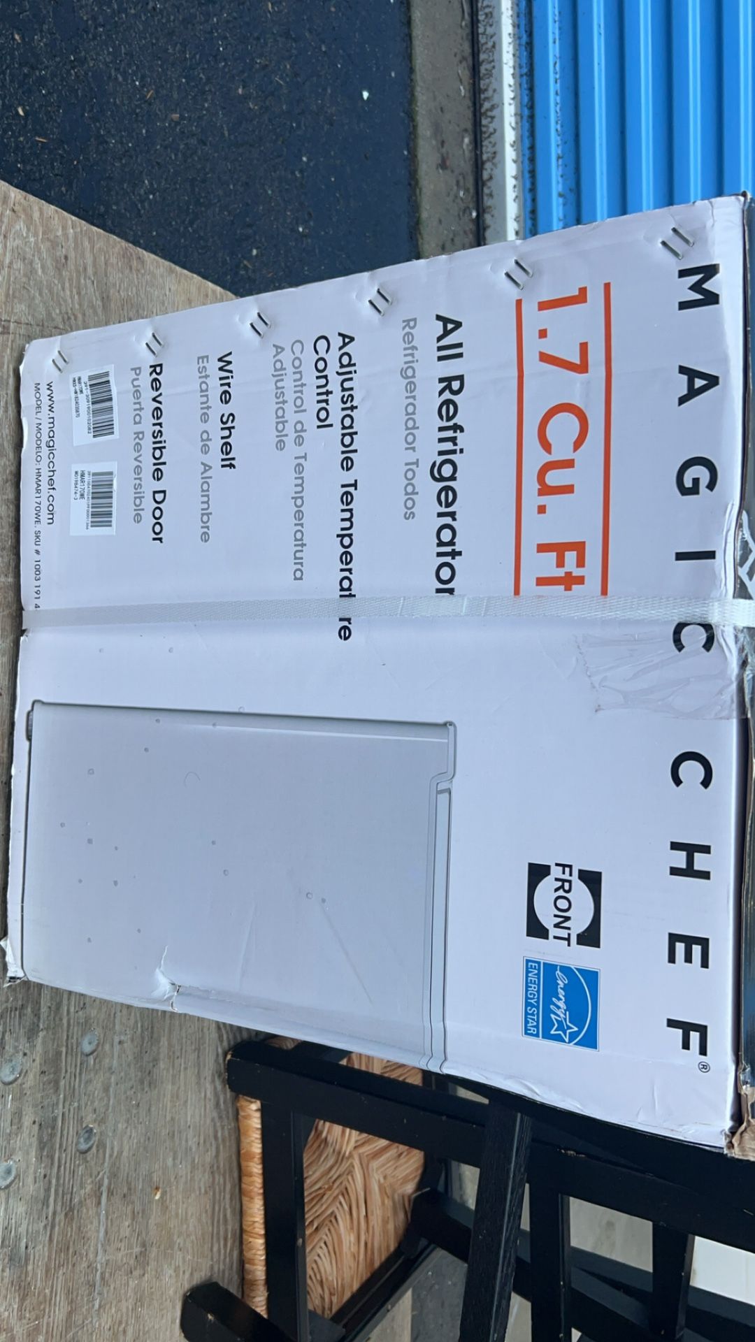 Magic Chef 1.7Cu Ft Mini Fridge