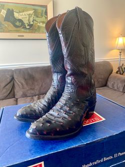 Tony Lama Ostrich Boots