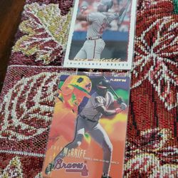 Atlanta Braves Fred Mcgriff Baseball Cards 
