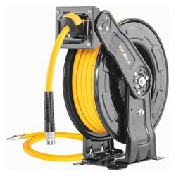 Premium Steel Retractable Air Hose Reel With Dual Arm