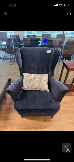 Comfy blue chair