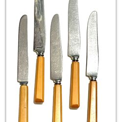 Antique Royal Brand Bakelite Knives