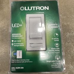 Lutron LED Dimmer White Brand New