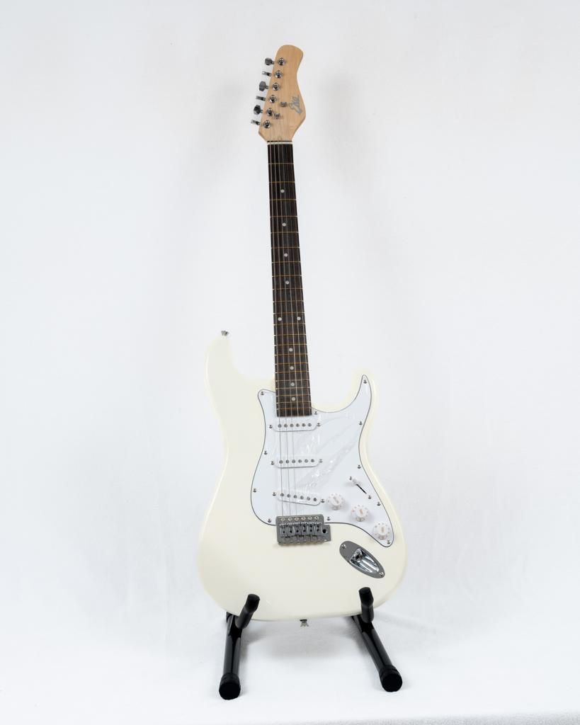 White Electric Guitar