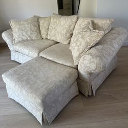 Couch With Chair And Ottoman